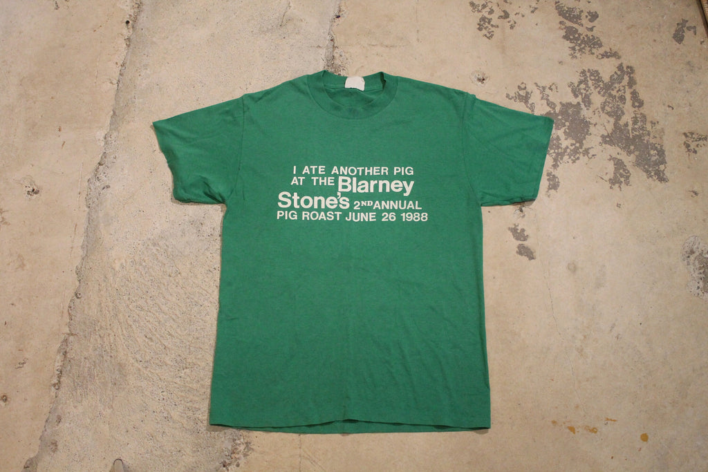 Vintage 1988 Annual Pig Roast Graphic T Shirt