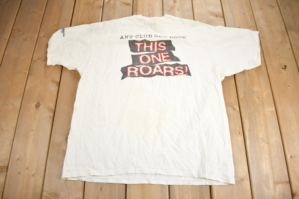 Vintage 1990s Skoal Music Roar Tour Graphic T Shirt