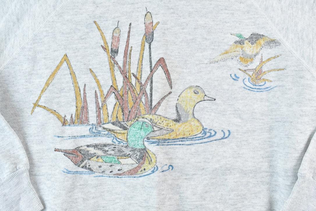 Vintage 1990s Pannill 2 Ducks Souvenir Outdoor Crewneck Sweatshirt