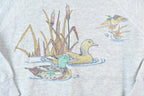 Vintage 1990s Pannill 2 Ducks Souvenir Outdoor Crewneck Sweatshirt
