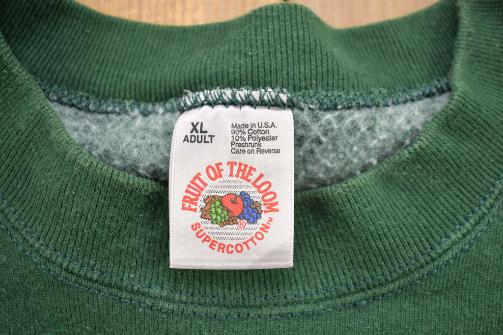 Vintage 1990s Ireland Celtic Cross Crewneck Sweatshirt
