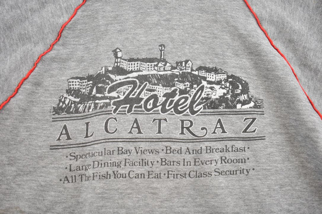 Vintage 1990s Alcatraz Graphic Hoodie