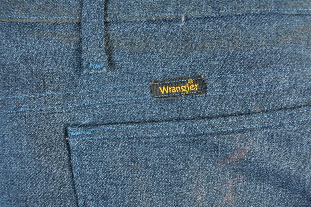 Vintage 1980's Wrangler Wool Trousers Size 40 / 1980s Wool Pants / Streetwear / True Vintage / Vintage Workwear / Wool Pants