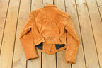 Vintage 1970s Contempo Casuals Leather Blazer Jacket Women's XS