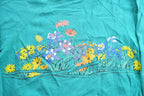 Vintage 1990s Snow Mountain Ranch Lifestyles Collared Floral Sweater