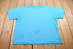 Vintage 1990s Blue Blank T Shirt