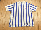 Vintage 1990s Polo Ralph Lauren Striped Collared Shirt