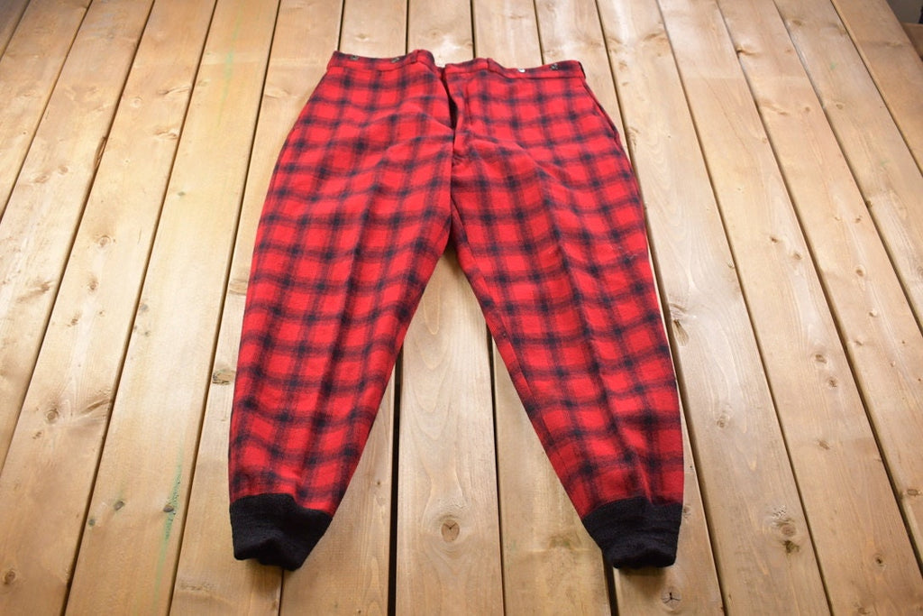 Vintage 1990s Woolrich Buffalo Plaid Set