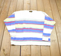 Vintage 1990s Eddie Bauer Striped Crewneck Sweatshirt