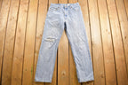 Vintage 1990s Levi's 505 Red Tab Jeans Size 32 x 30.5