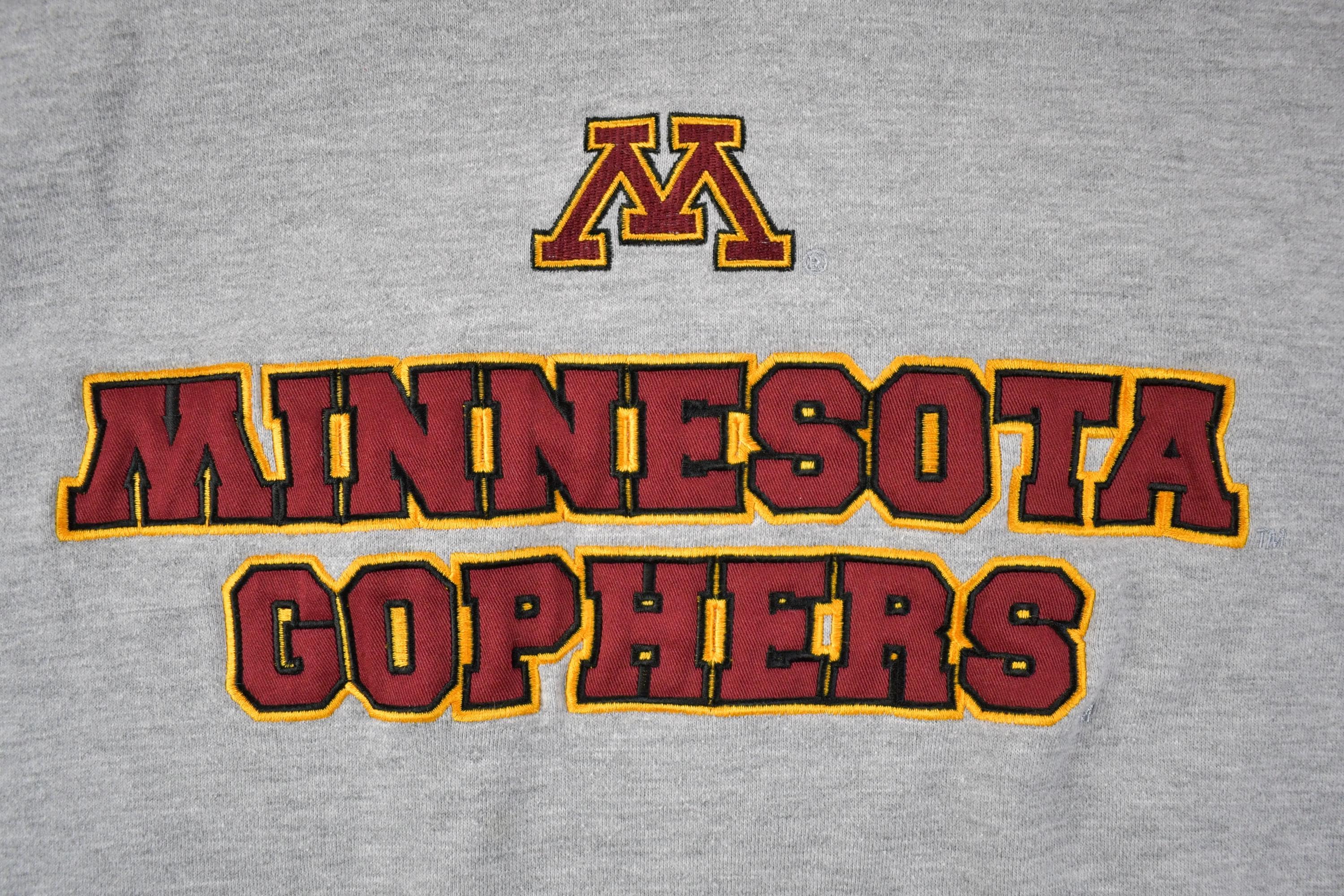 Vintage 1990s Reebok Heisman Minnesota Gophers University Collegiate Hoodie