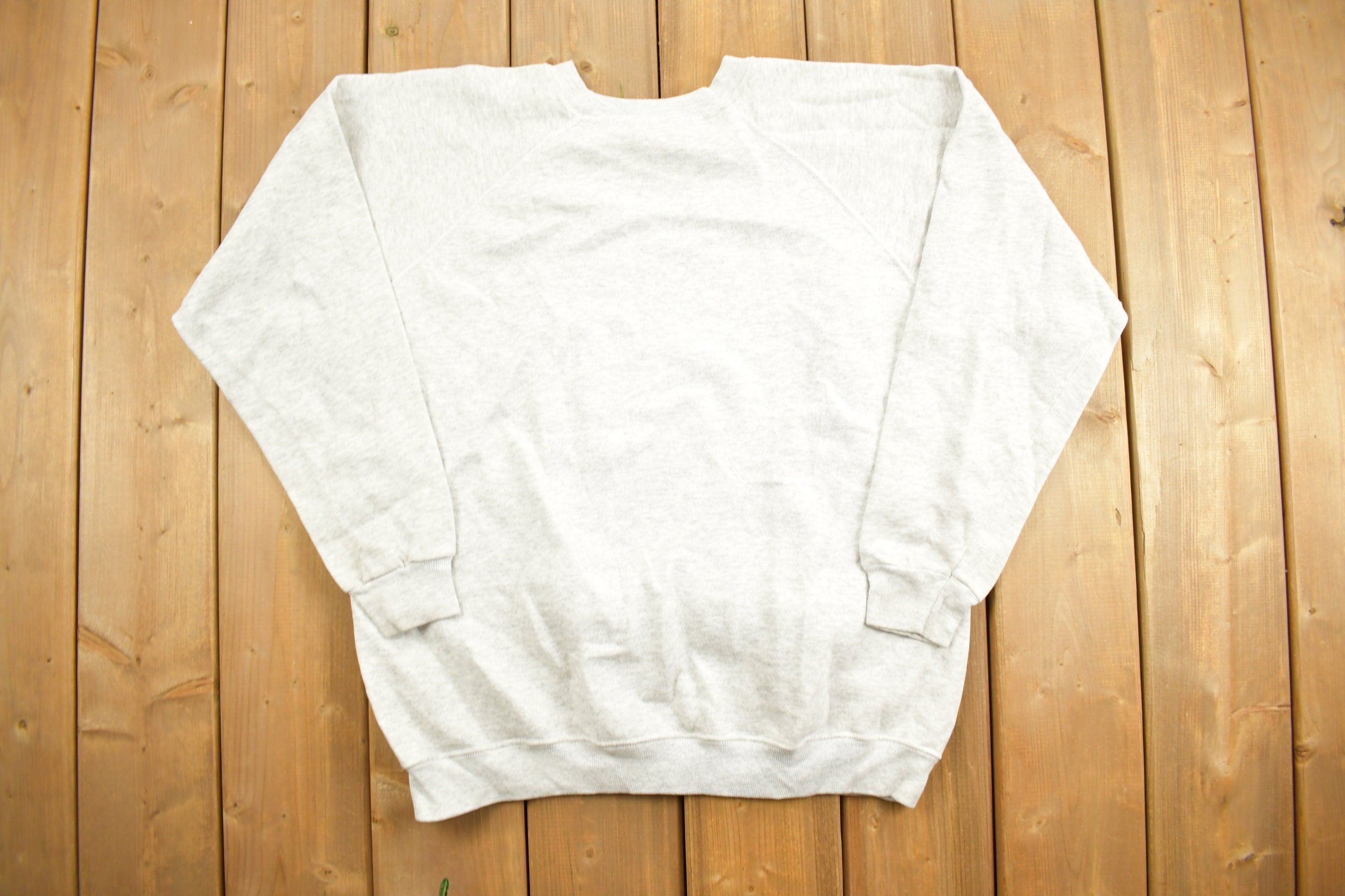 Vintage 1990s Blank Crewneck Sweatshirt /