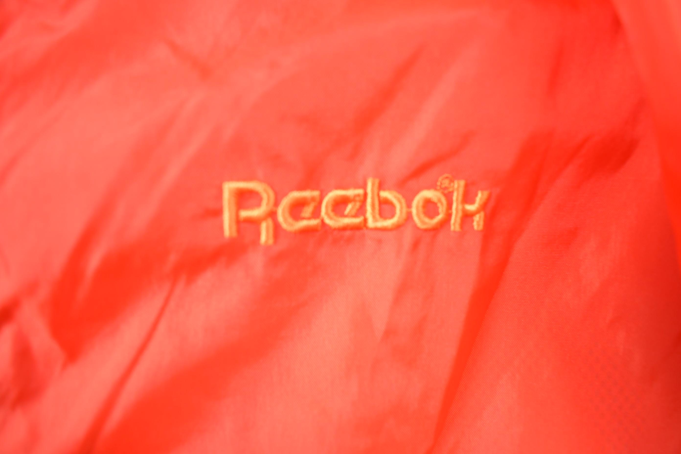Vintage 1990s Reebok Sport Bright Mesh Lined Windbreaker