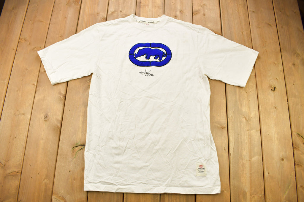 Vintage 2000 Ecko Unlimited Embroidered T Shirt