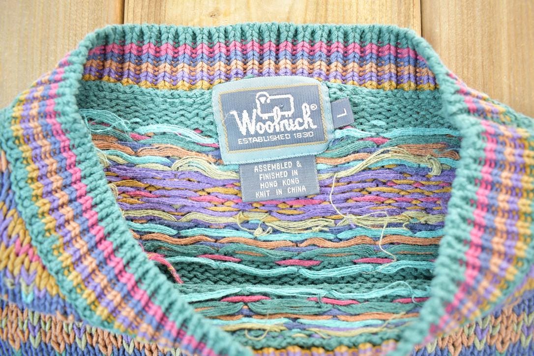 Vintage 1990s Woolrich 100% Wool Knit Sweater