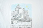 Vintage 1993 Sandcastle Day Cannon Beach Oregon Souvenir T-Shirt Mens XL