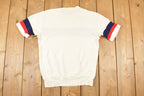 Vintage 1980s Zeppelin Striped Souvenir Travel T-Shirt Men's S
