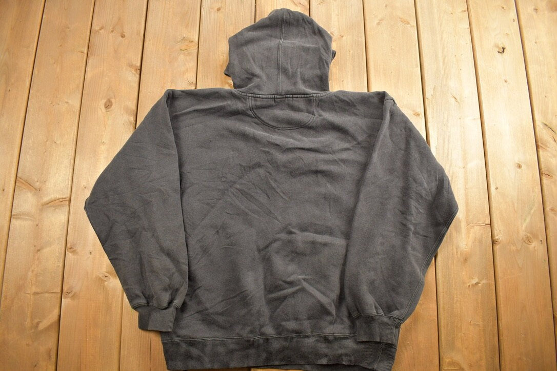 Vintage 1990s England Embroidered Lion Hoodie