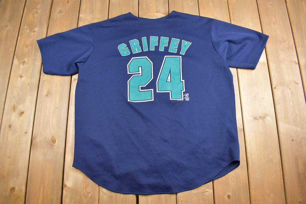 Vintage 1999 Seattle Mariners MLB True Fan Baseball Jersey
