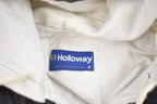 Vintage 1990s Indiana State Embroidered Quarter Zip Windbreaker Jacket