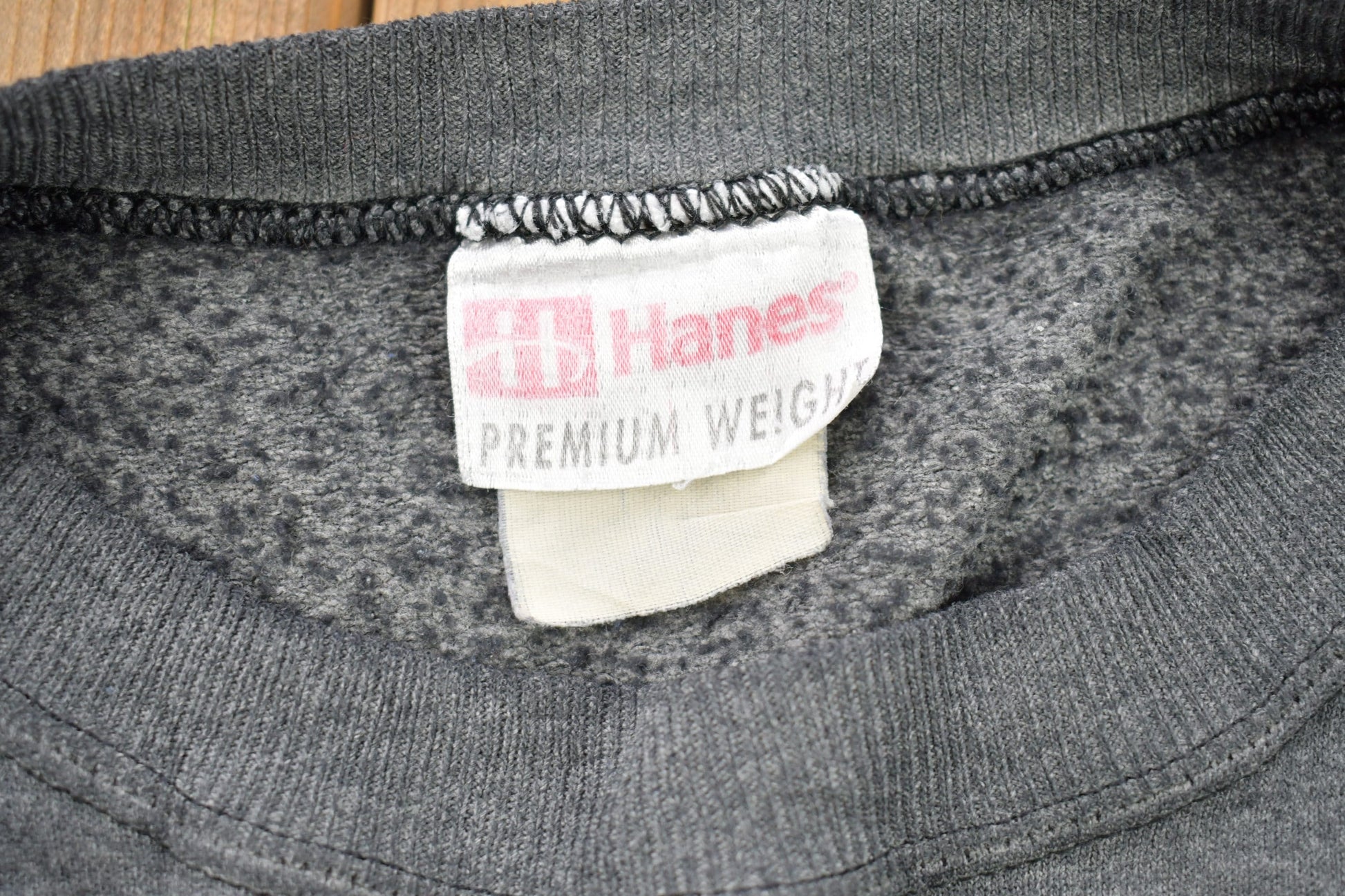 Vintage 1990s Blank Grey Crewneck Sweatshirt