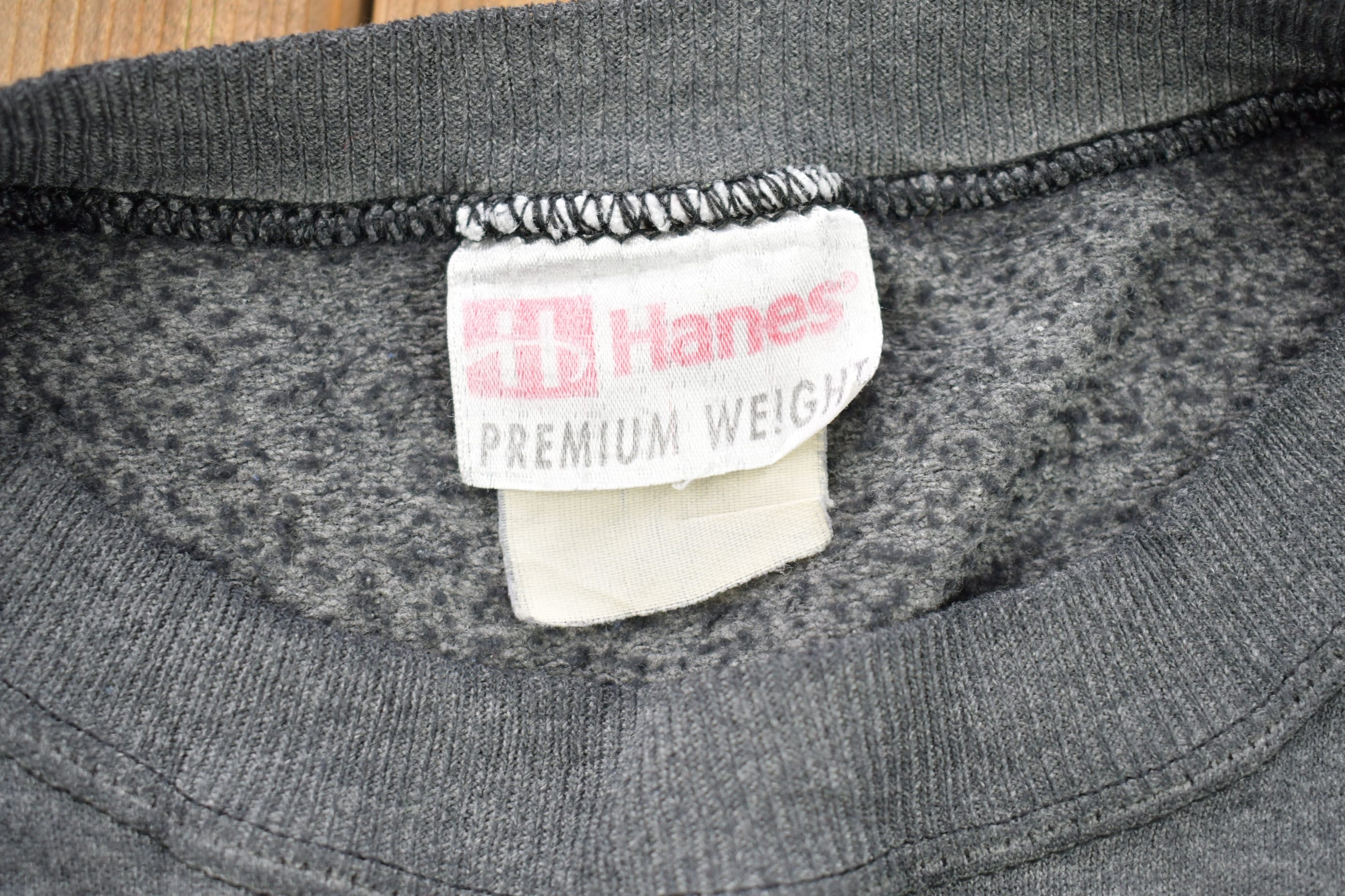 Vintage 1990s Blank Grey Crewneck Sweatshirt