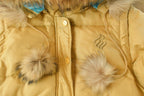 Vintage Y2K Rocawear Faux Fur Hooded Puffer Jacket Women's L