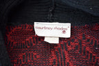 Vintage 1990s Courtney Rhodes Knit Open Long Sweater