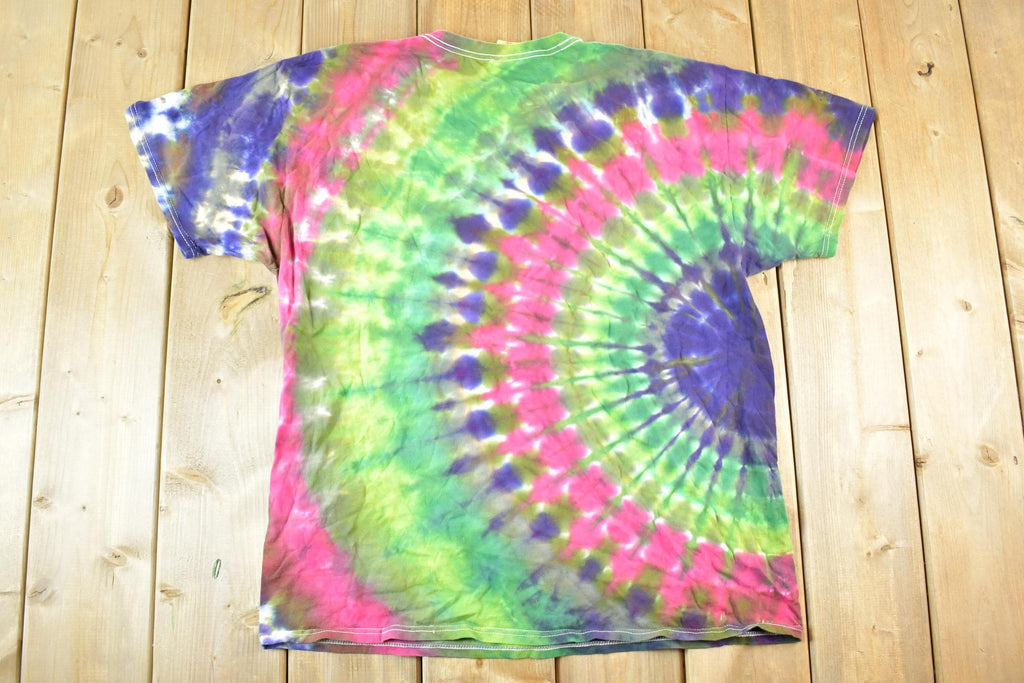Vintage 1990s Tie Dye Souvenir T-Shirt Mens L