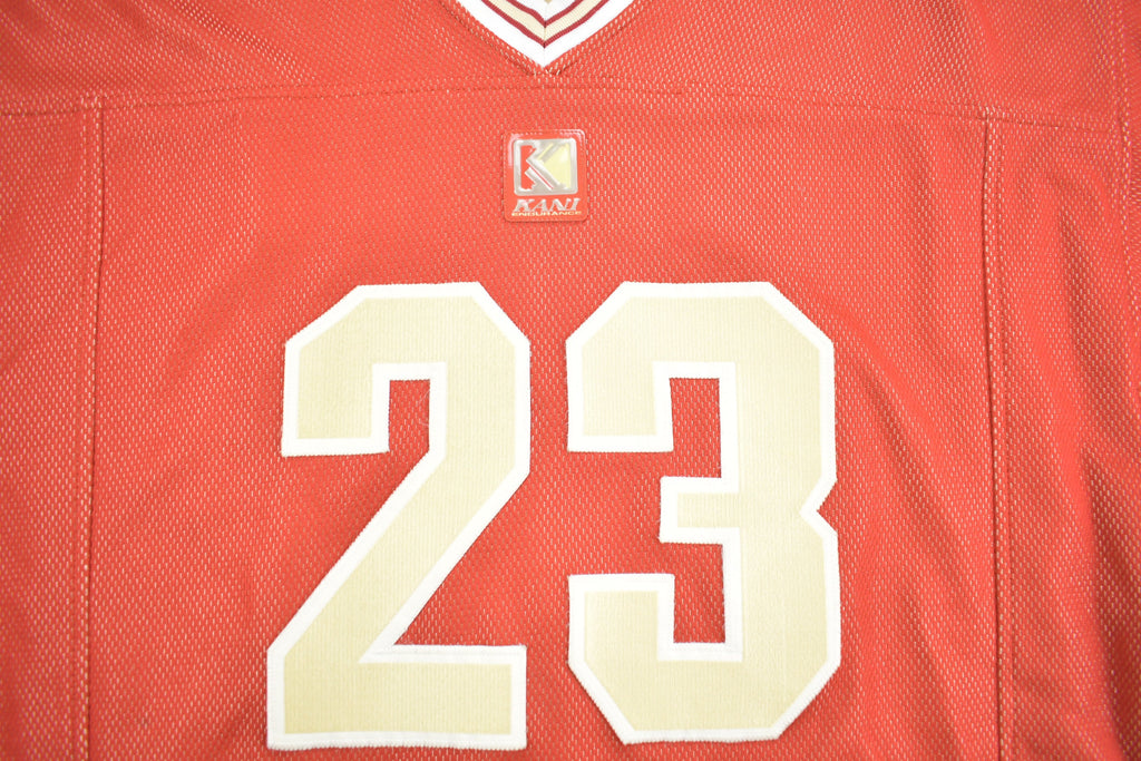 Vintage 1990s Karl Kani Embroidered Football Jersey / Streetwear / Vintage Kani Endurance / Vintage Jersey