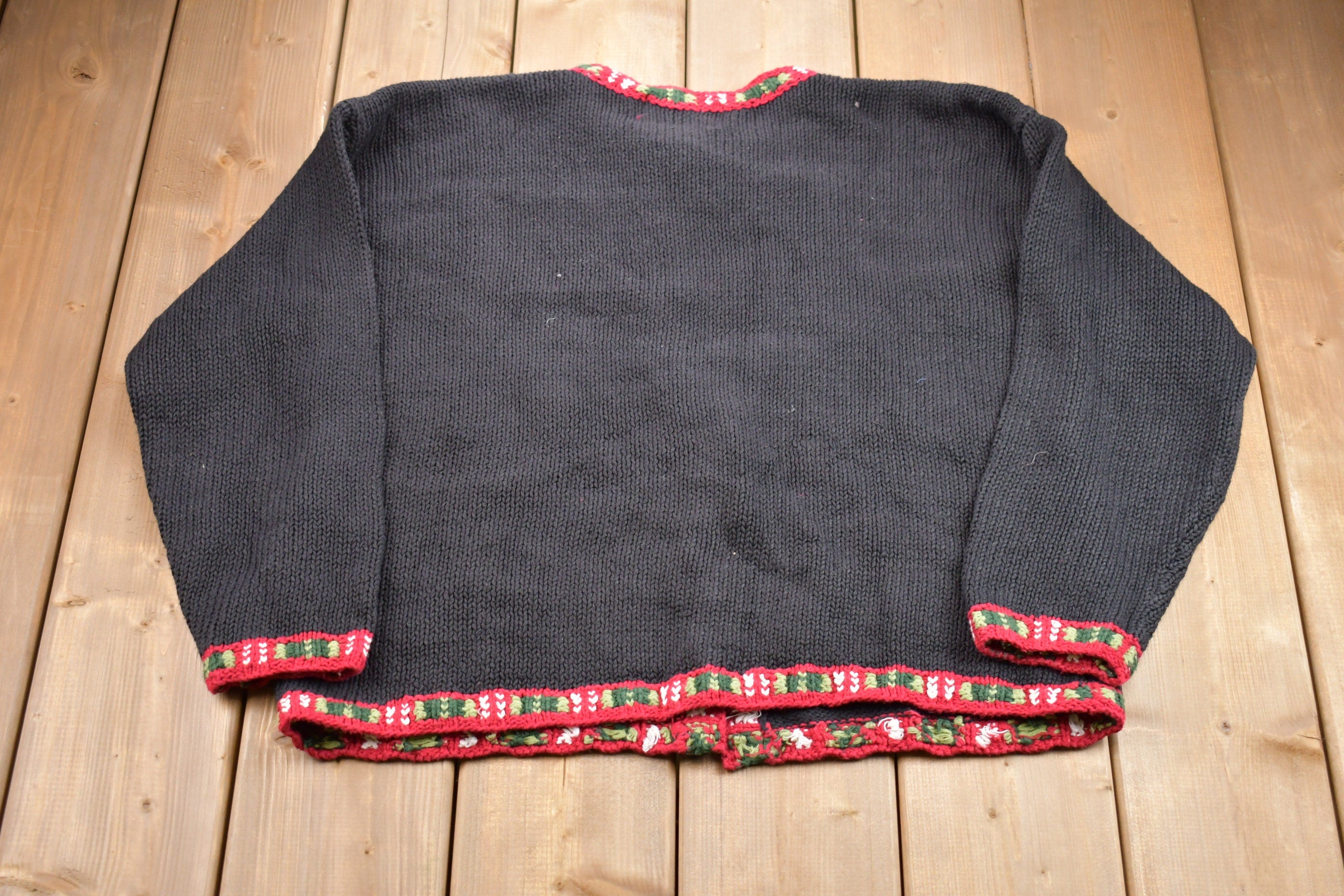 Vintage 1990s Tiara Bird Knitted Sweater