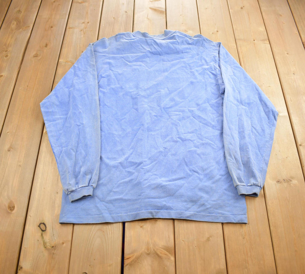 Vintage 1990s Glacier Park Montana Embroidered Souvenir Travel Crewneck Sweatshirt Made In USA