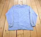 Vintage 1990s Glacier Park Montana Embroidered Souvenir Travel Crewneck Sweatshirt Made In USA