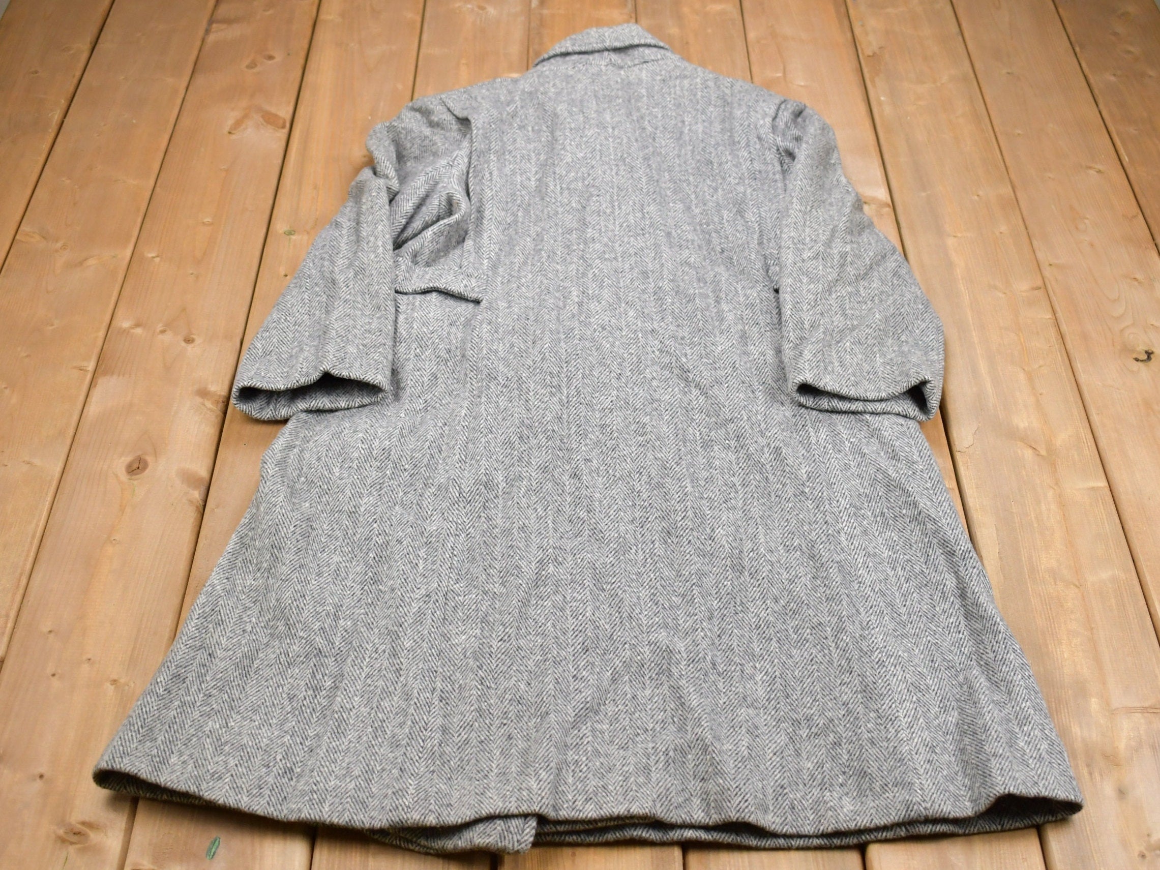 Vintage 1990s Noble Fashions Made In USA Wool Jacket