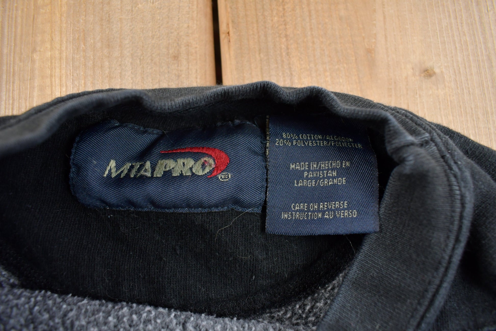 Vintage 1990s Blank MTA Pro Crewneck Sweatshirt