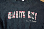 Vintage 1990s Granite City Food And Brewery Lee Premium Cotton Crewneck Sweatshirt /