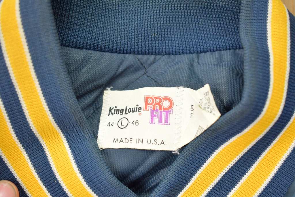 Vintage 1980s King Louie Satin Bomber Jacket Jacket