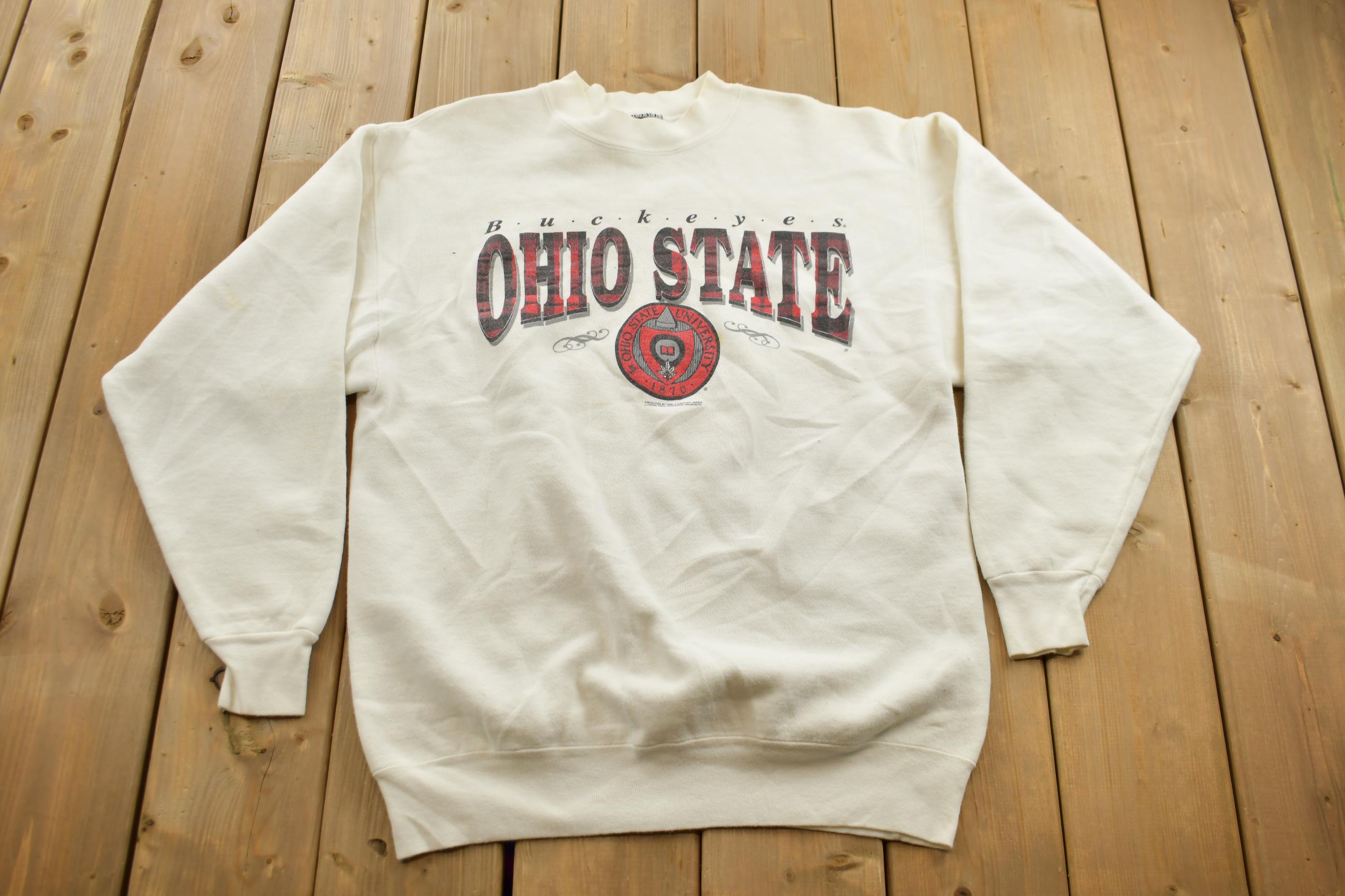 Vintage 1990s University of Ohio State Buckeyes Collegiate Crewneck