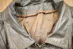 Vintage 1980s Leather Motorcycle Jacket