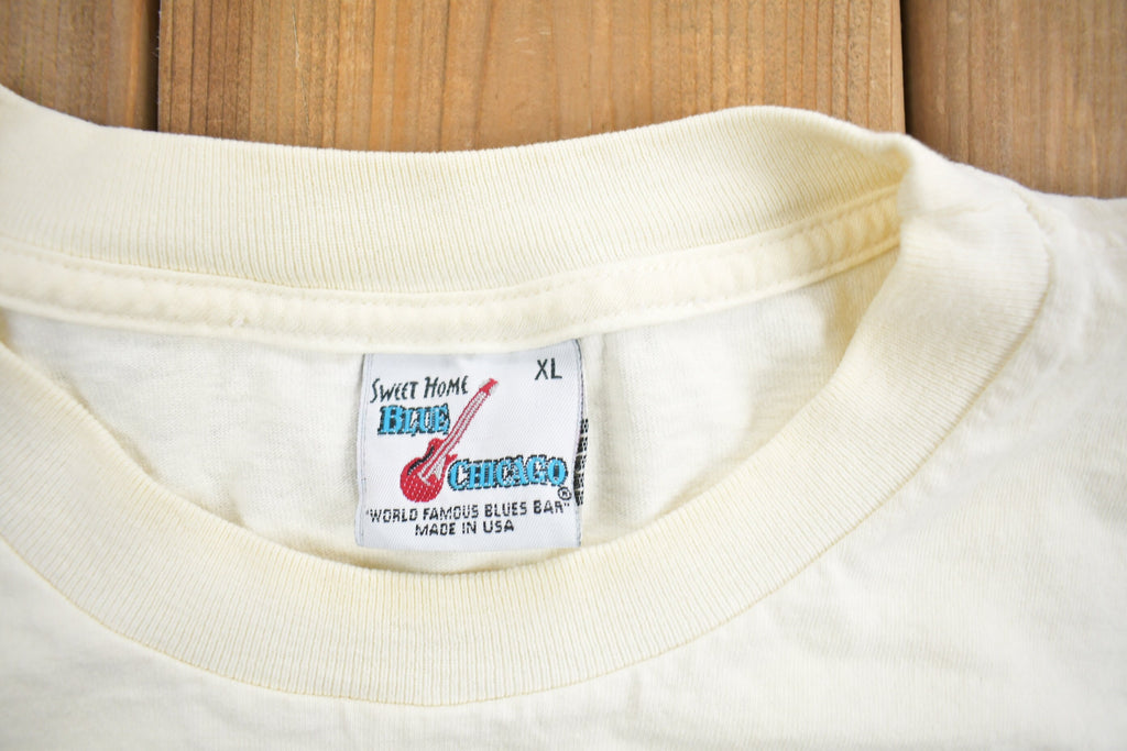 Vintage 1993 Sweet Home Blue Chicago T-Shirt