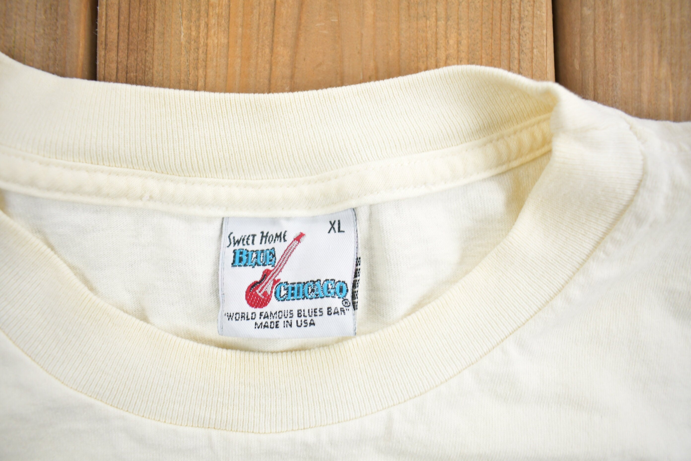 Vintage 1993 Sweet Home Blue Chicago T-Shirt