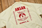 Vintage 1980s Ansar Shrine Club Windbreaker Jacket , Shriners, Athletic Spring Summer Sportswear , Quincy IL , Athleisure