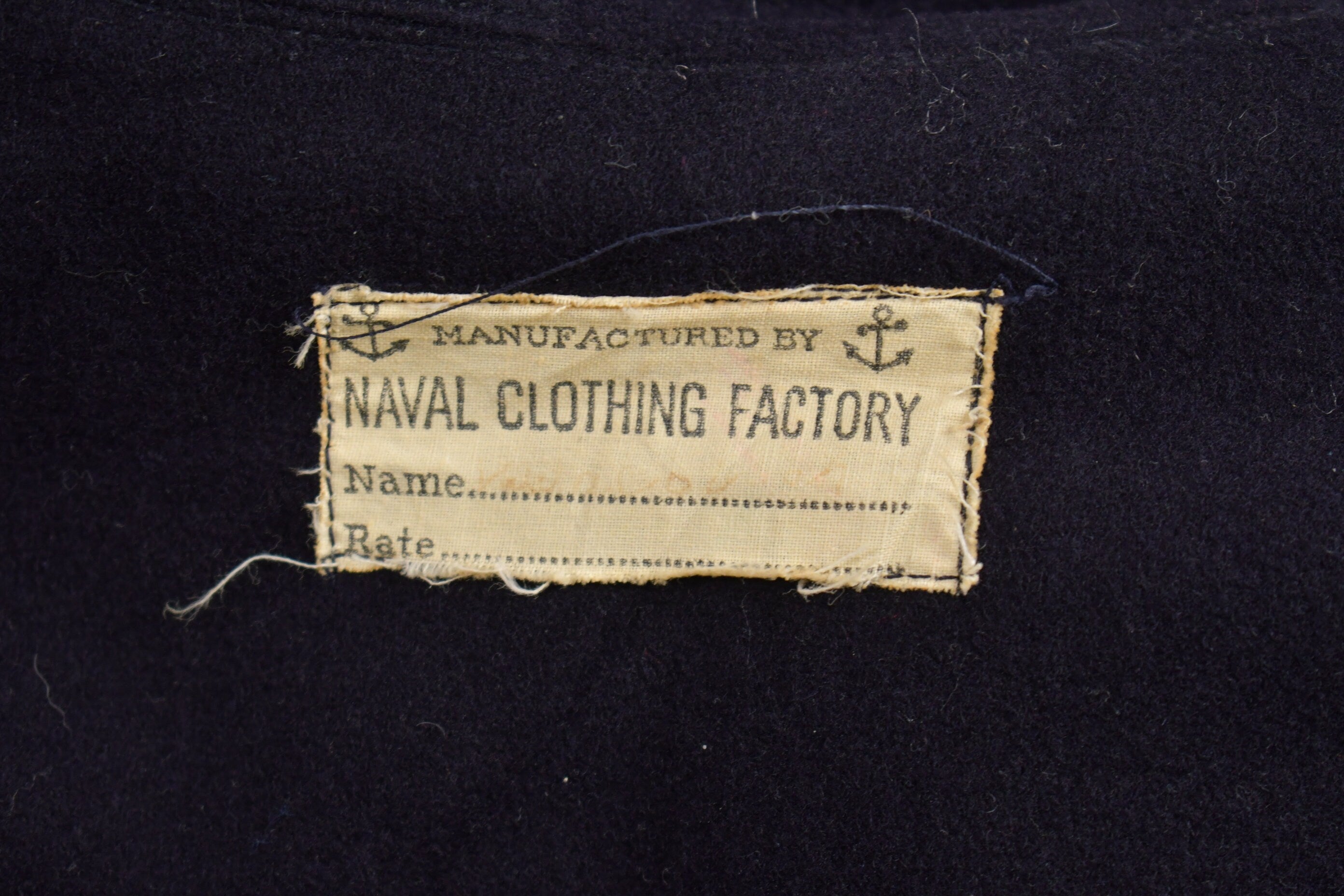 Vintage 1940s WWll Naval Wool Sweater