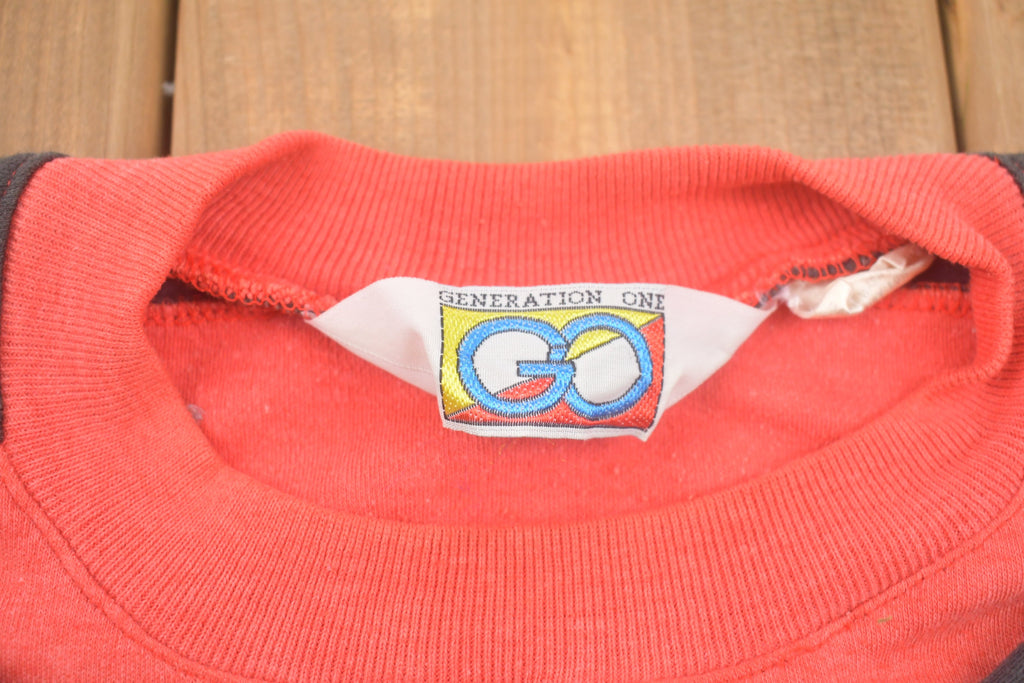 1990s Vintage Colour Block T-Shirt