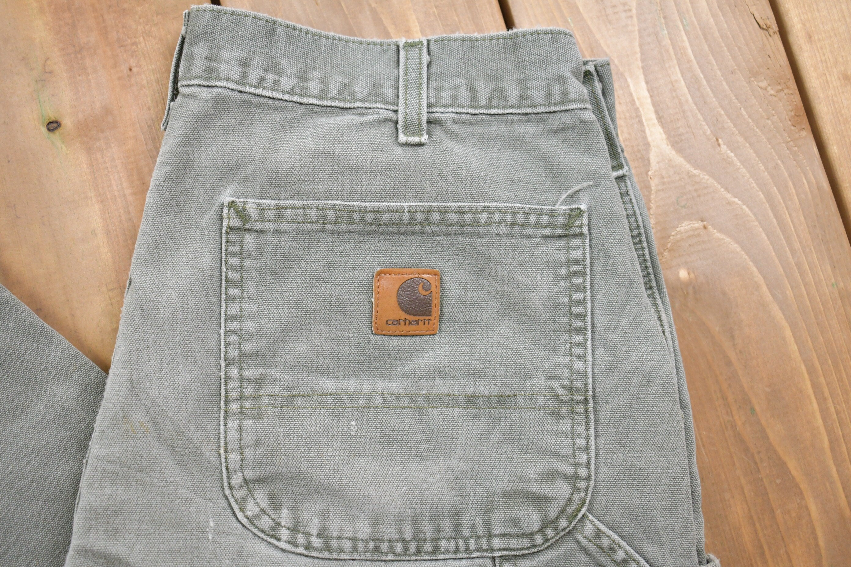 Vintage 1990s Carhartt Work Pants Size 35 x 30