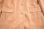 Vintage 1970s Mackintosh 100% Wool Button Up Jacket Made In USA