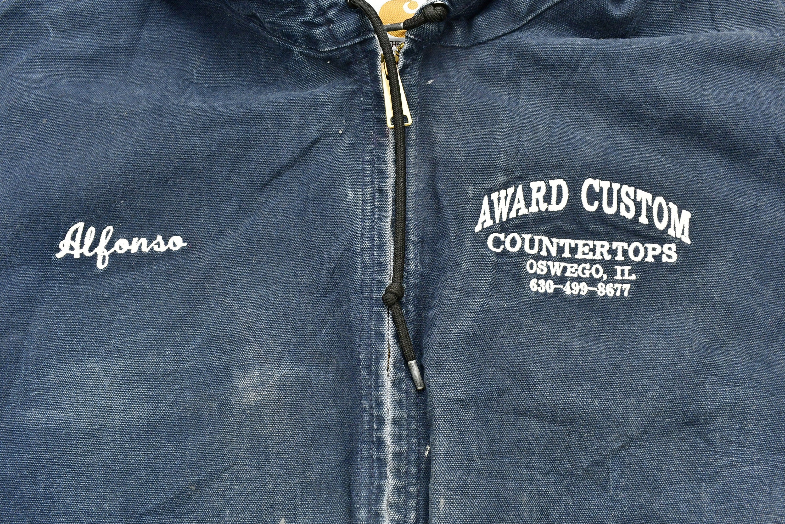 Vintage 90s Carhartt Embroidered Work Jacket