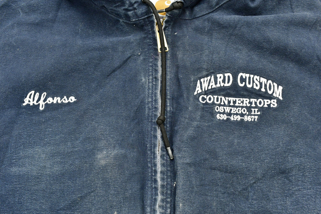 Vintage 90s Carhartt Embroidered Work Jacket /