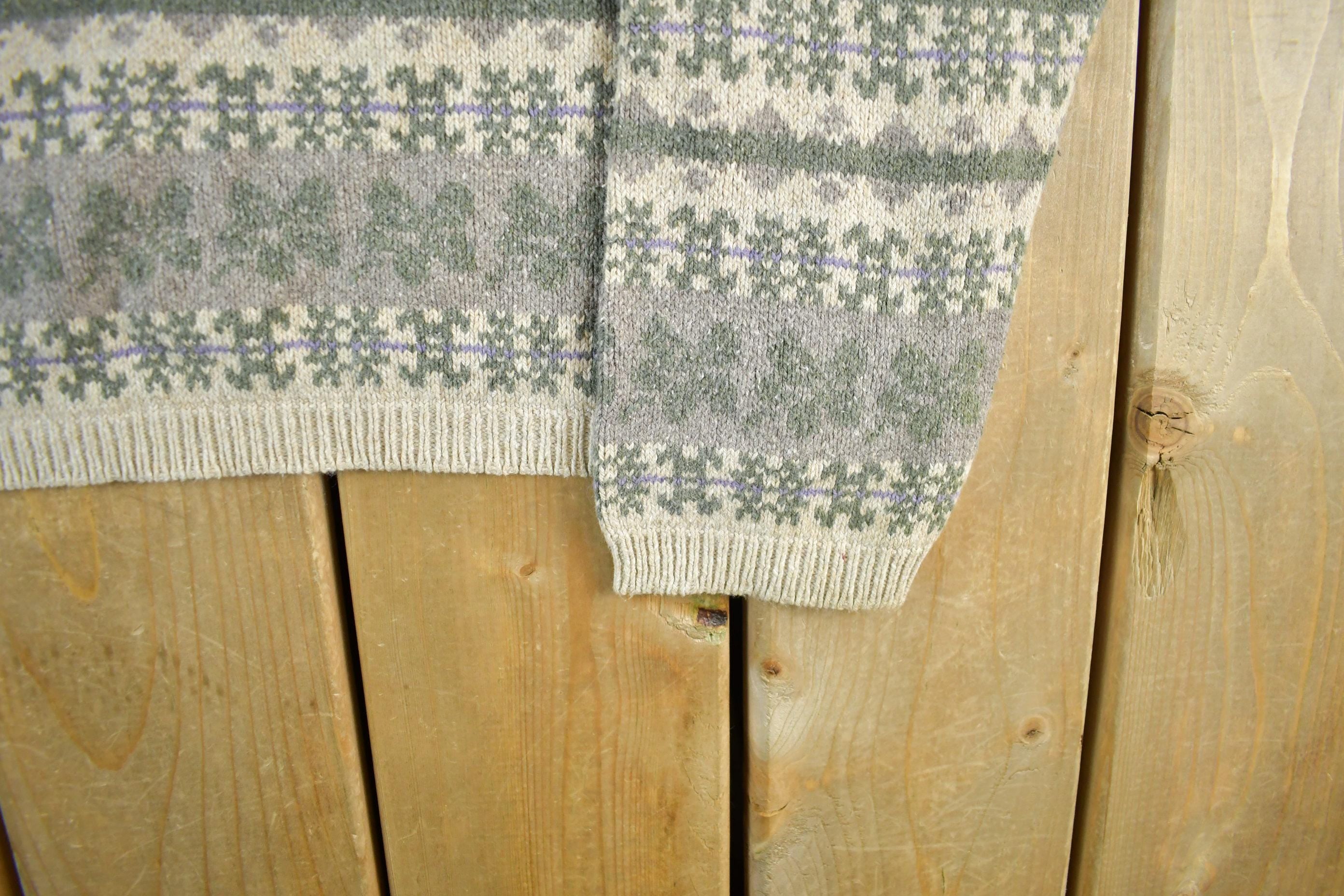 Vintage 1990s Woolrich Knit Sweater Womens Large
