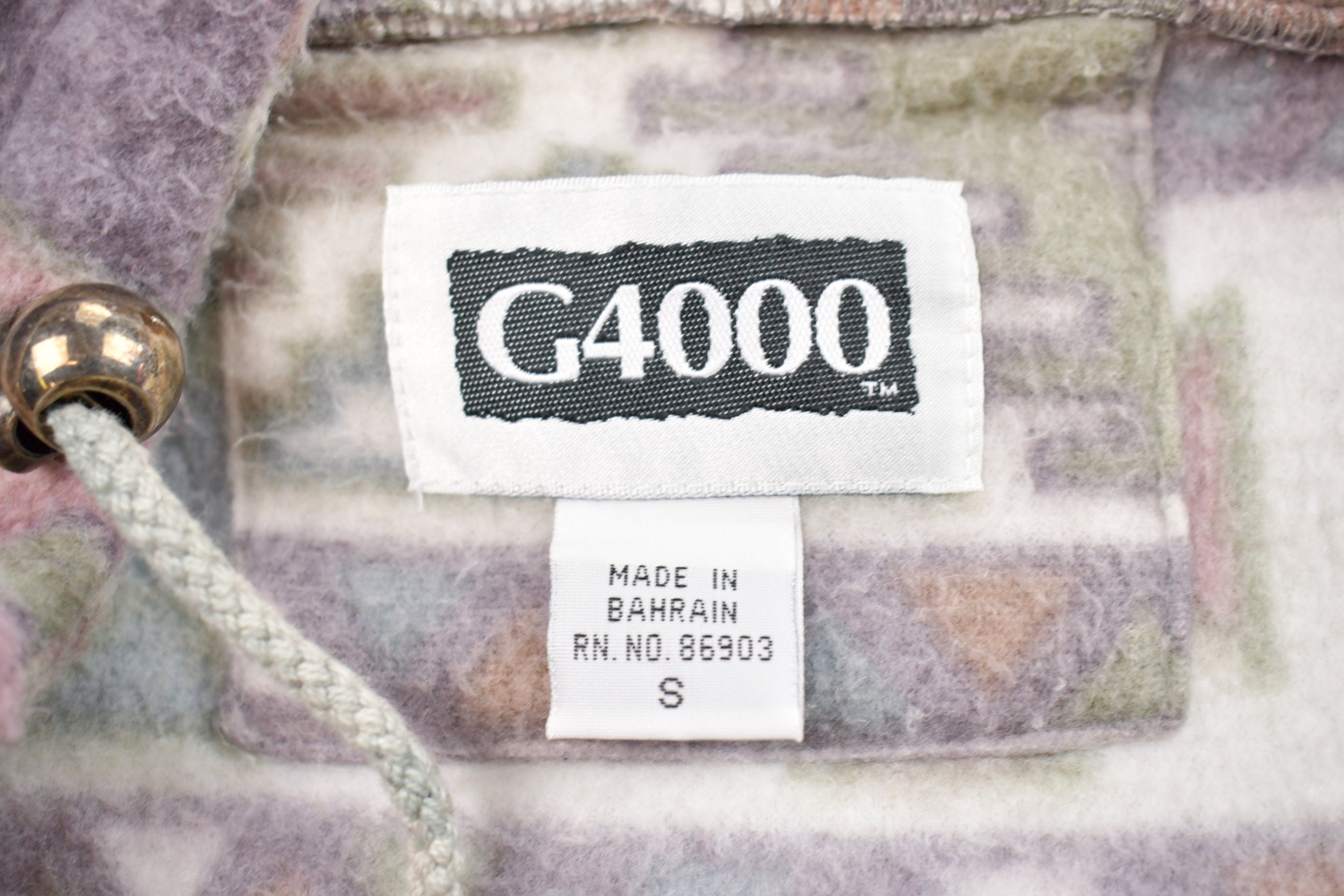 Vintage 1990s G4000 Aztec Pattern Fleece Sweater